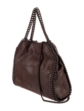 Stella McCartney Vegetarian Suede Shoulder Bag