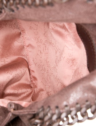 Stella McCartney Vegetarian Suede Shoulder Bag