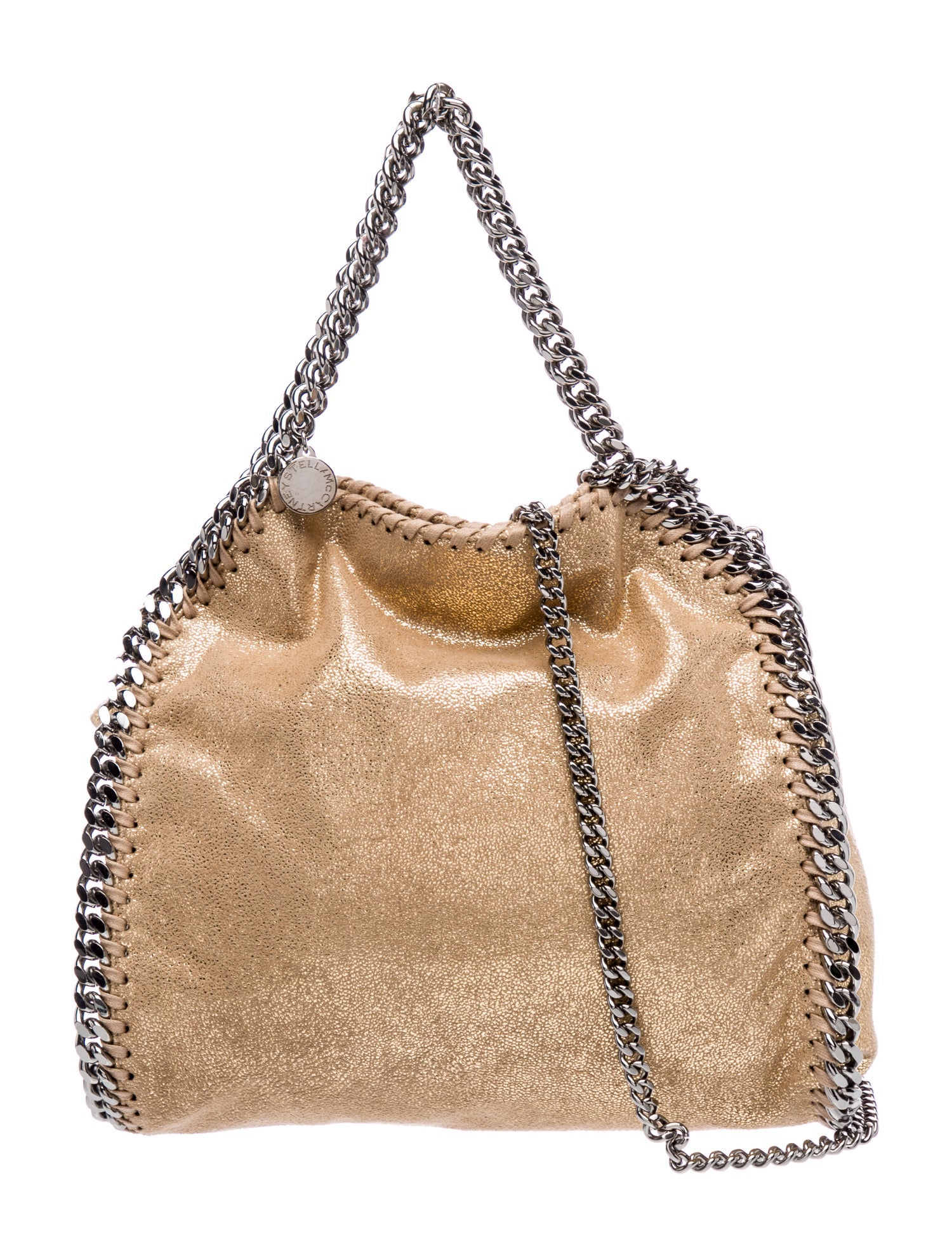 Stella McCartney Vegetarian Suede Top Handle Bag