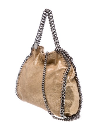Stella McCartney Vegetarian Suede Top Handle Bag