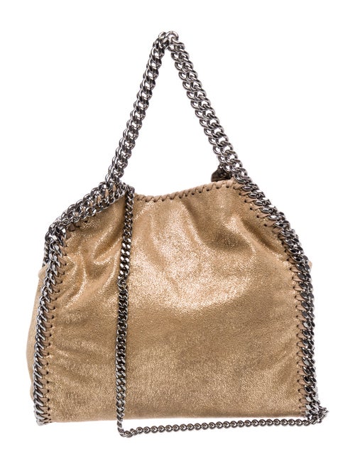 Stella McCartney Vegetarian Suede Top Handle Bag