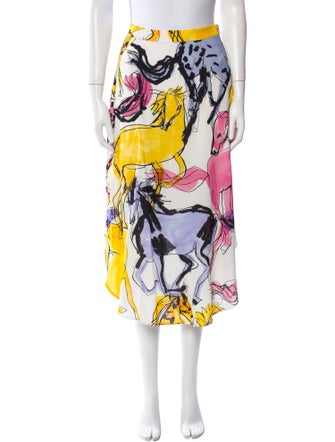 Stella McCartney Printed Midi Length Skirt