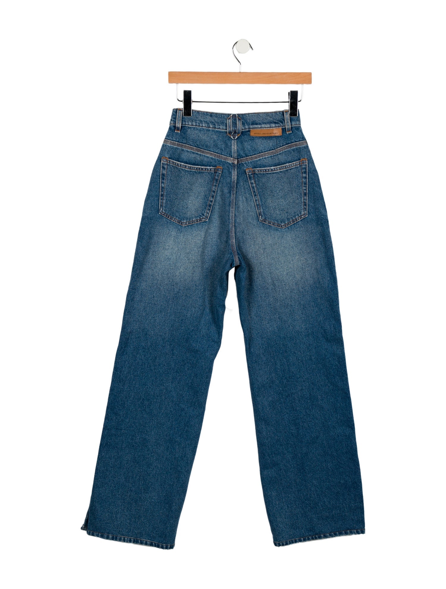 Stella McCartney High-Rise Wide Leg Jeans