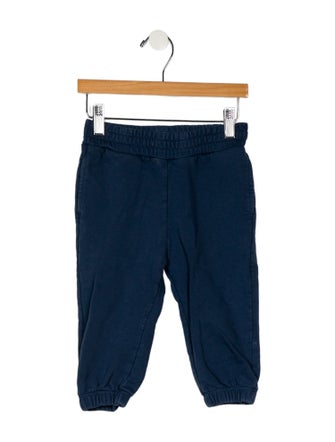 Stella McCartney toddler boys' blue and white sweatpants