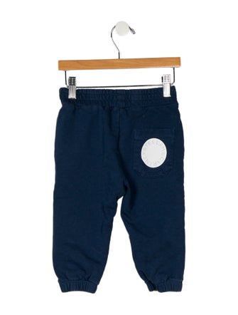 Stella McCartney toddler boys' blue and white sweatpants