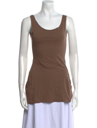Stella McCartney Scoop Neck Sleeveless Top