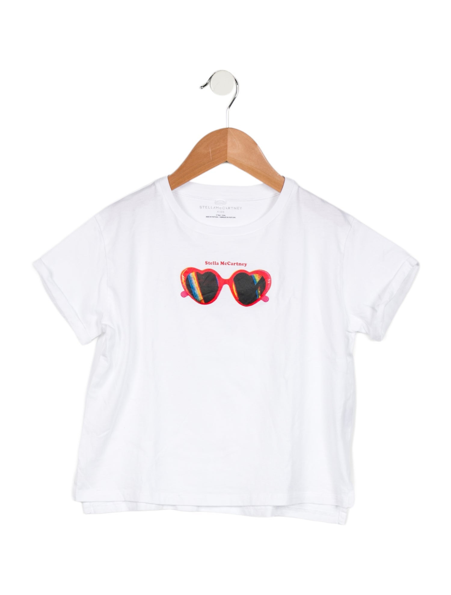 Stella McCartney Girls' Graphic Short Sleeve Top