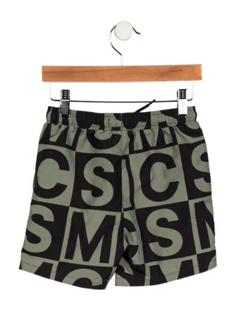 Stella McCartney Toddler Boys' Printed Swim Trunks