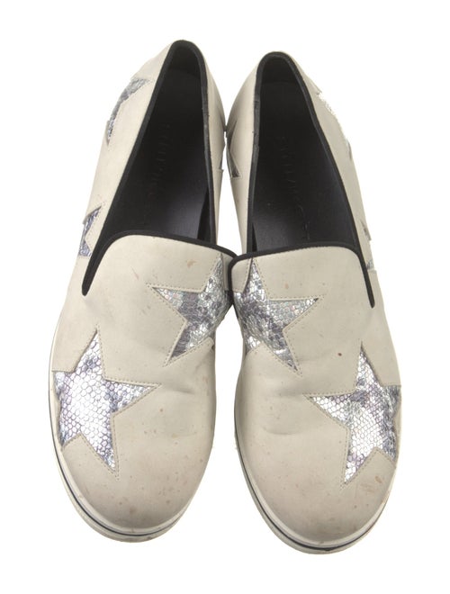 Stella McCartney Vegan Leather Floral Print Loafers