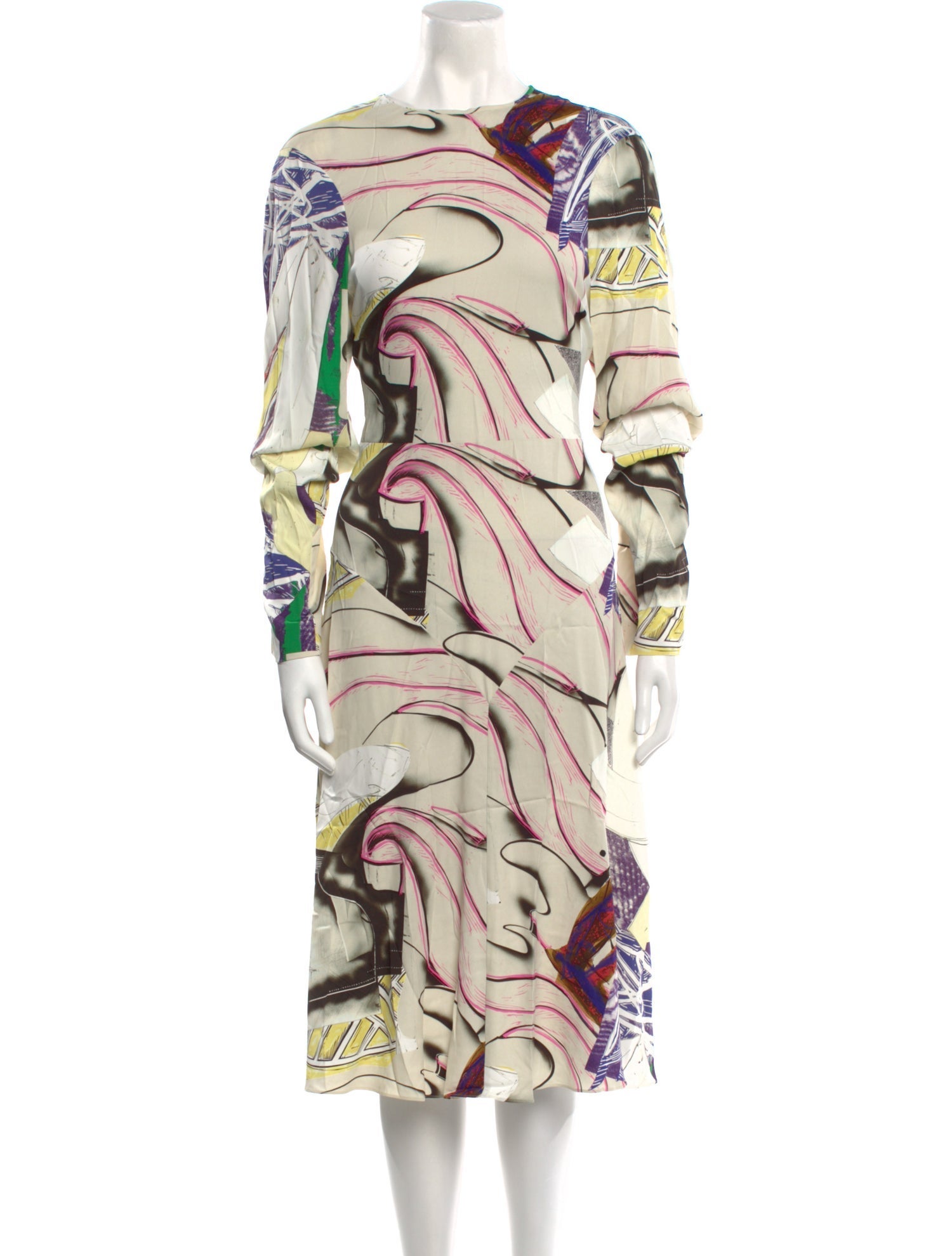 Stella McCartney Printed Midi Length Dress