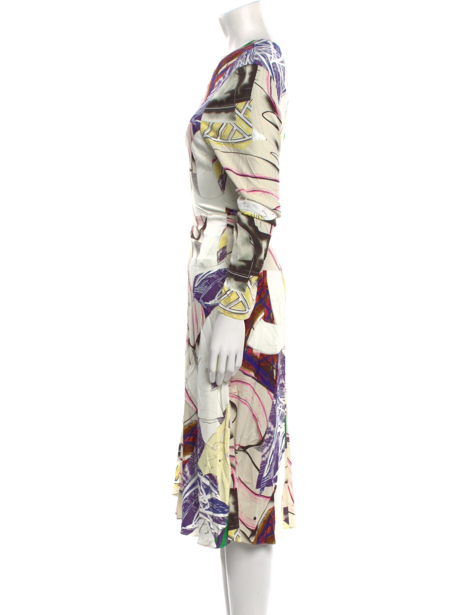 Stella McCartney Printed Midi Length Dress