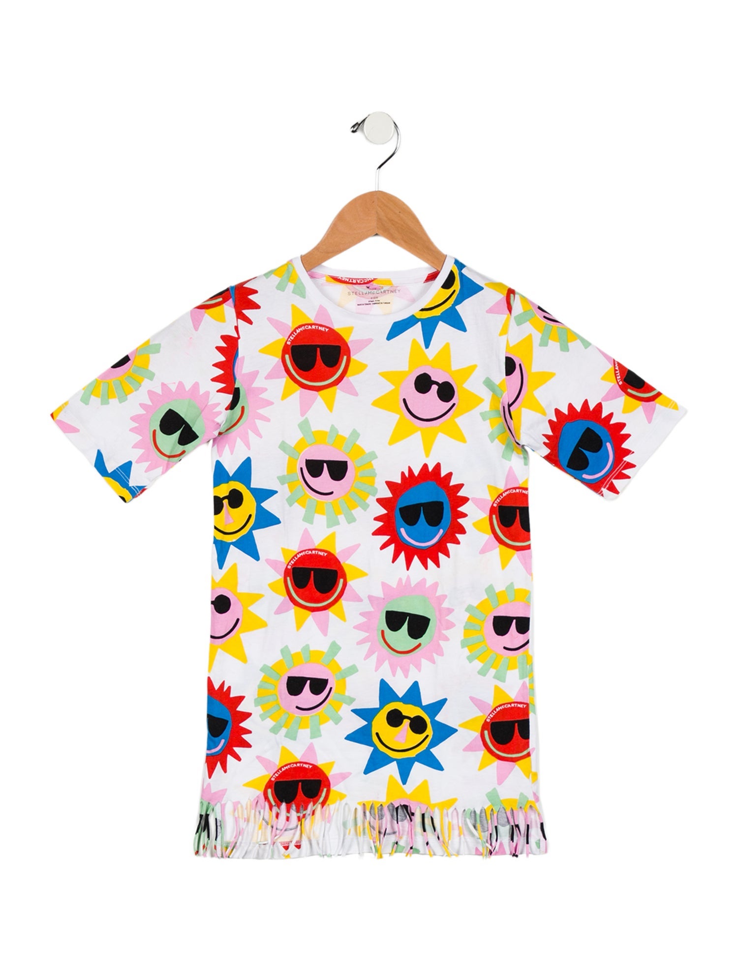 Stella McCartney Girls' Printed Short Sleeve Dress