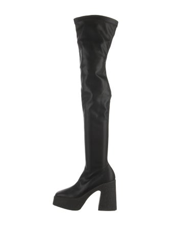 Stella McCartney Leather Sock Boots