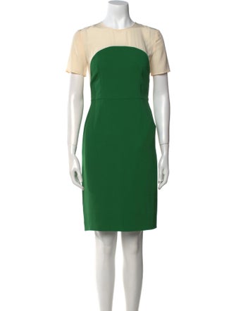 Stella McCartney Crew Neck Knee-Length Dress