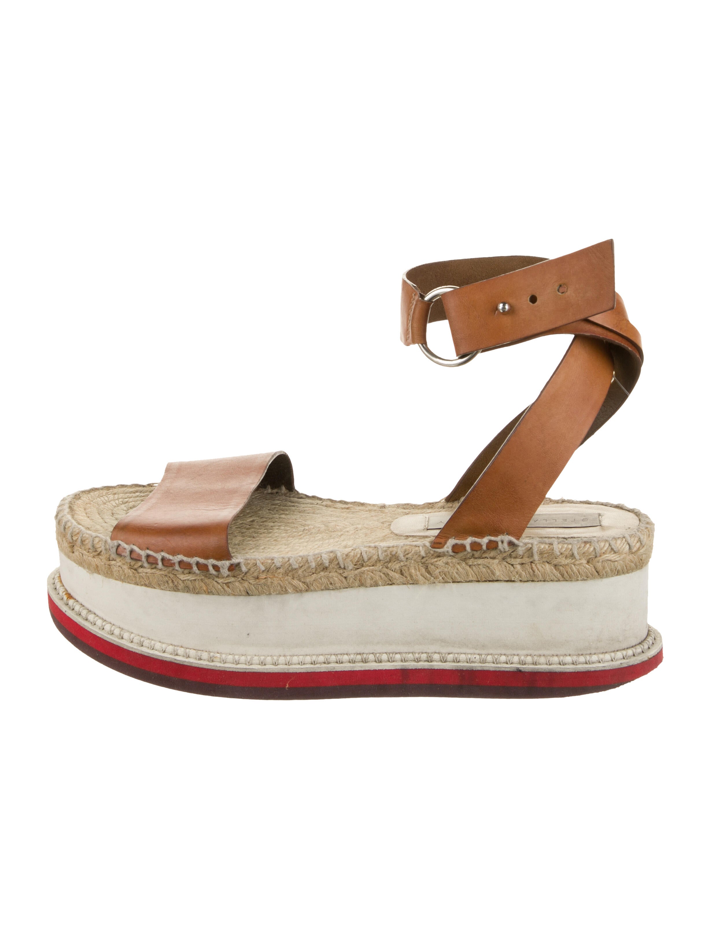 Stella McCartney Leather Espadrilles