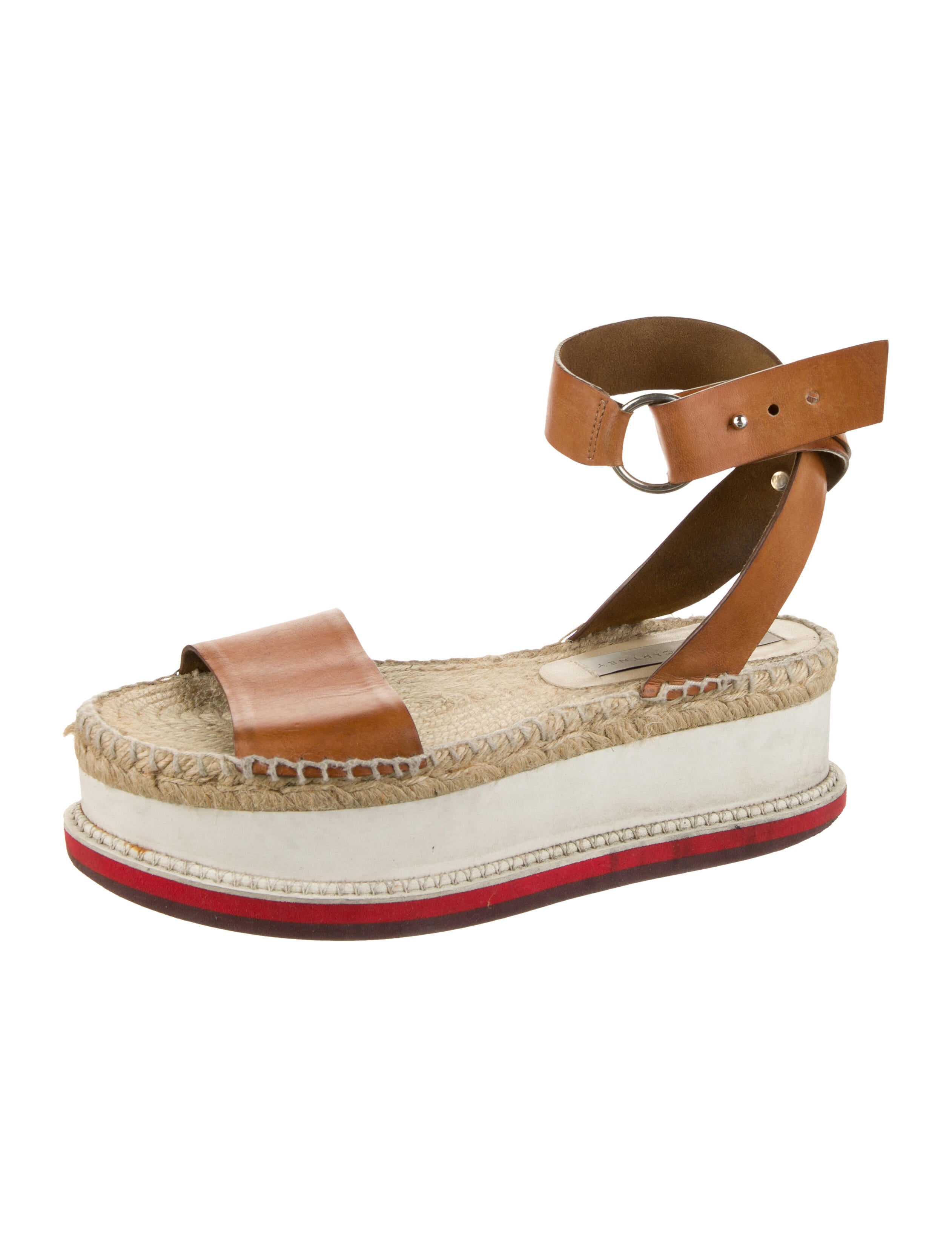 Stella McCartney Leather Espadrilles