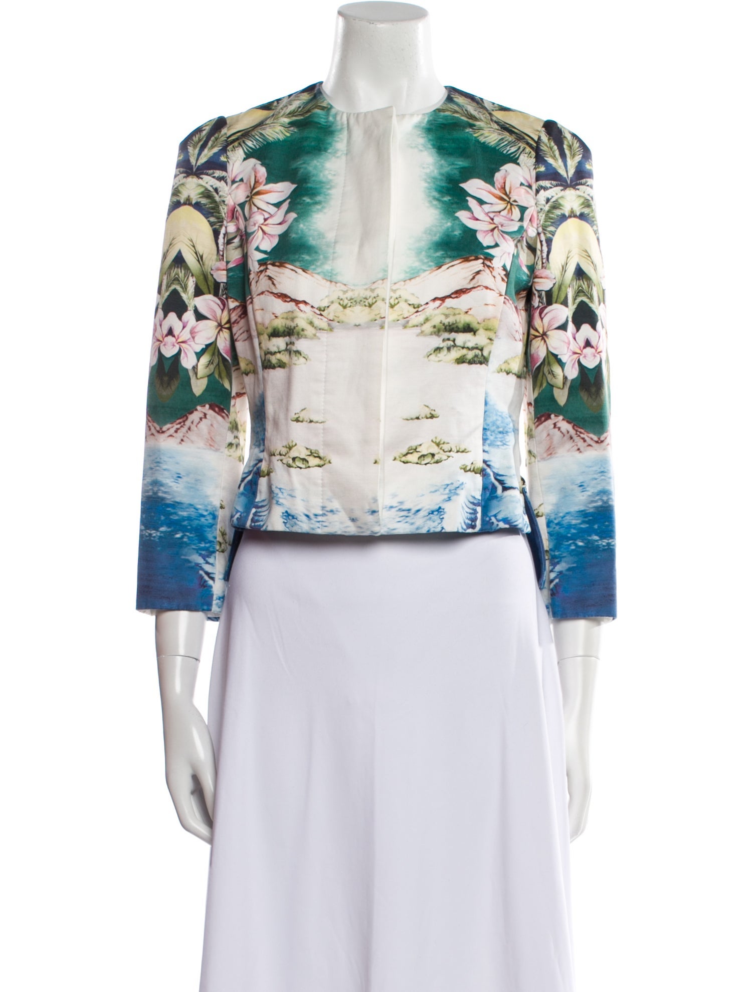 Stella McCartney Floral Print Evening Jacket