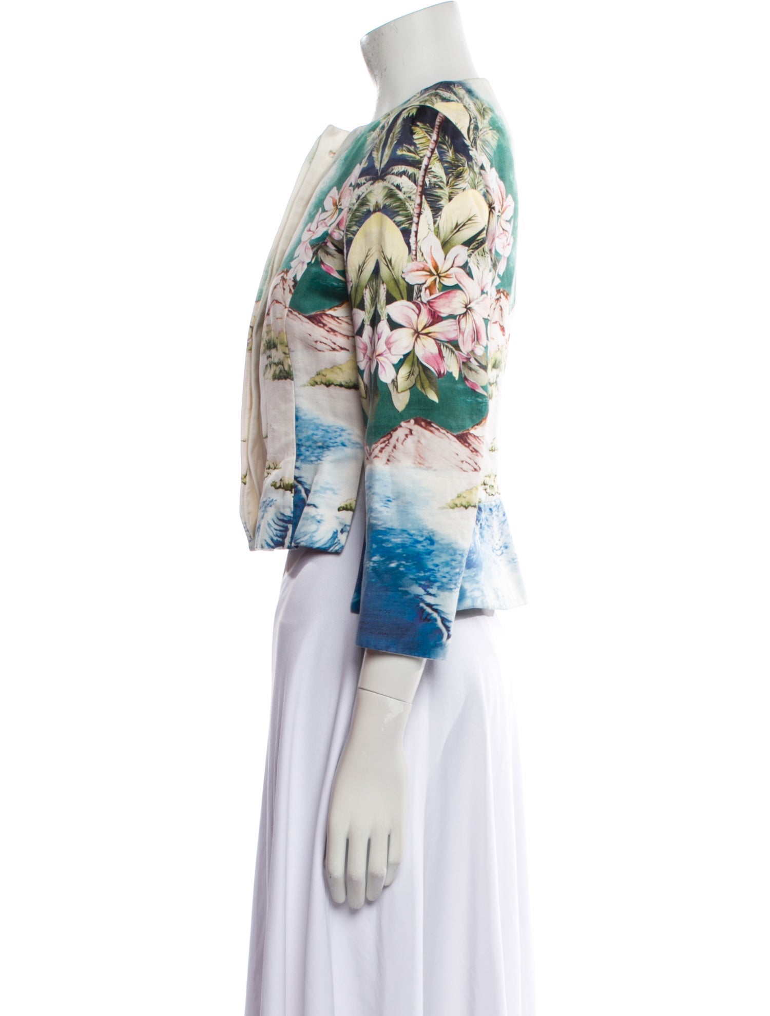 Stella McCartney Floral Print Evening Jacket