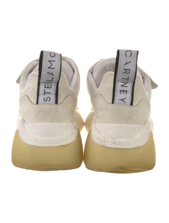 Stella McCartney Vegetarian Leather Colorblock Pattern Chunky Sneakers