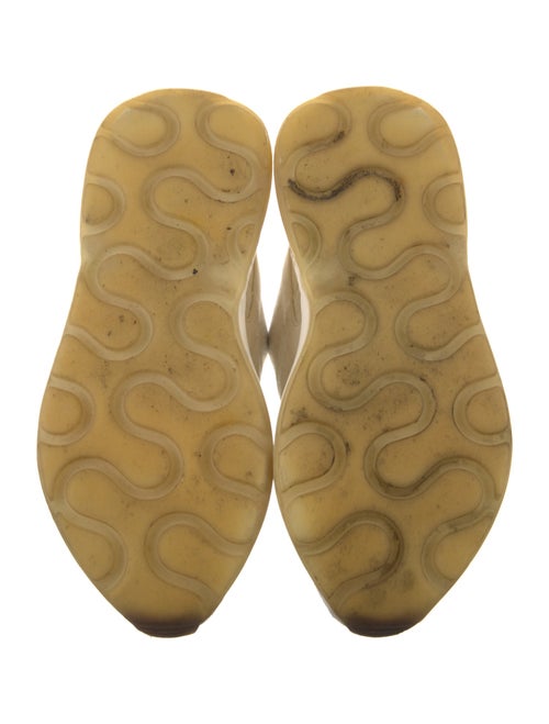 Stella McCartney Vegetarian Leather Colorblock Pattern Chunky Sneakers