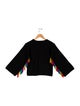 Stella McCartney Girls' Fringe Trimmed Sweater