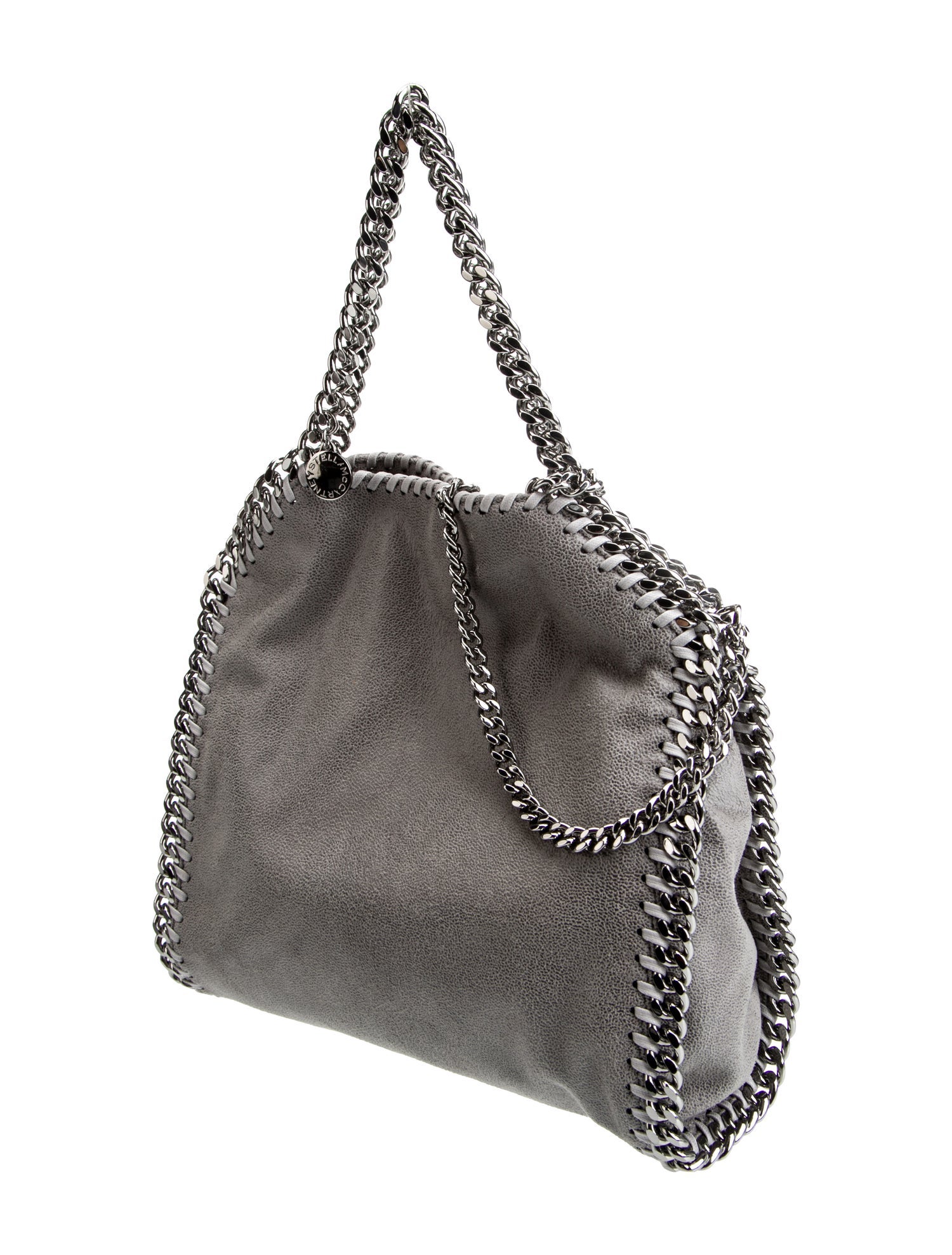 Stella McCartney Vegetarian Suede Shoulder Bag