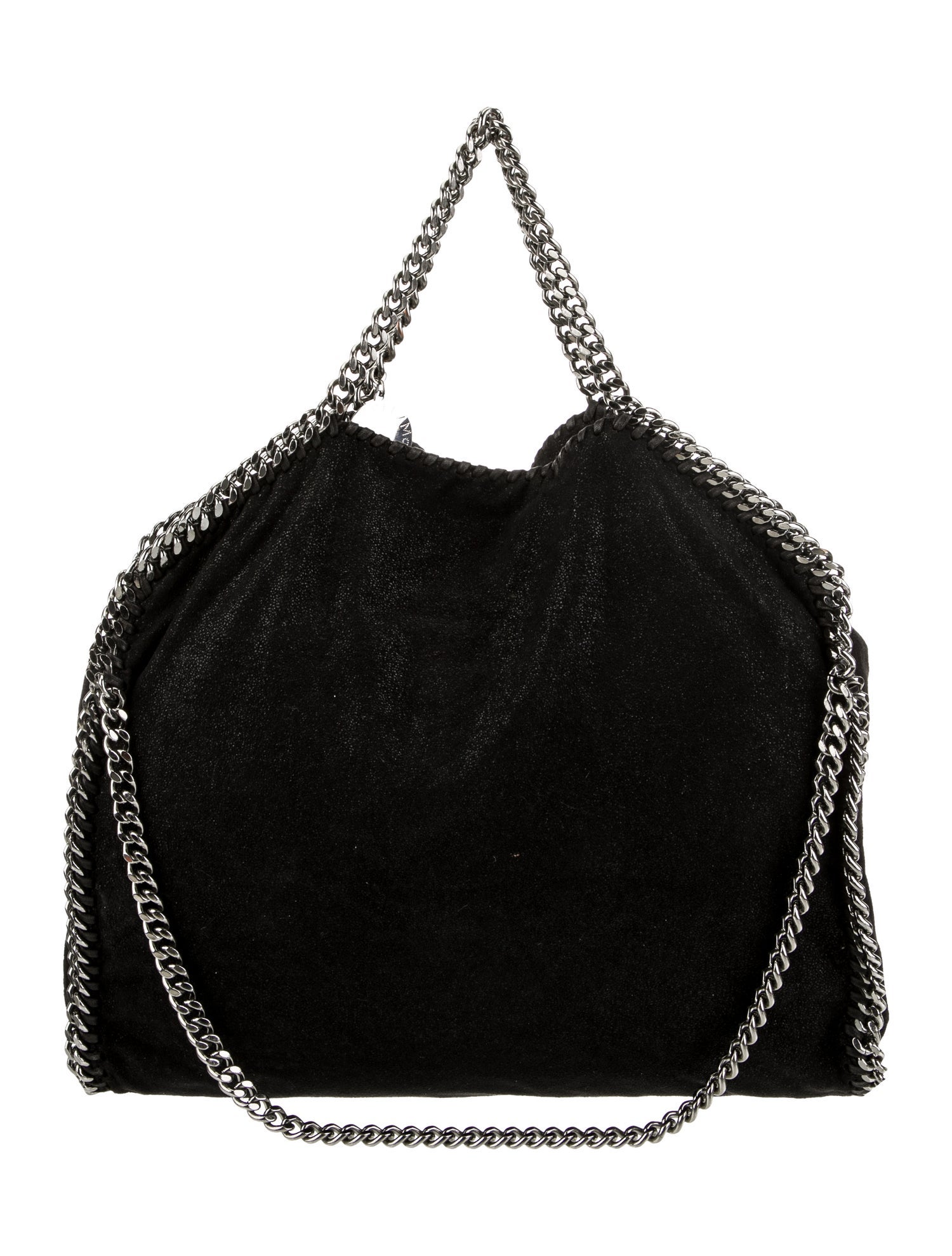 Stella McCartney Vegetarian Suede Top Handle Bag