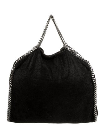 Stella McCartney Vegetarian Suede Top Handle Bag