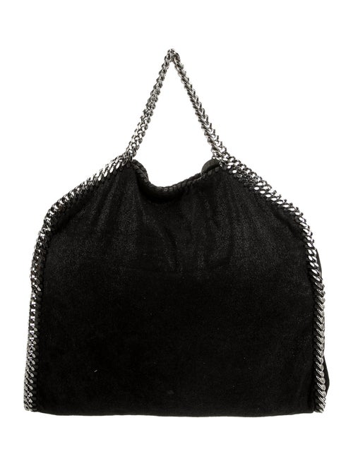 Stella McCartney Vegetarian Suede Top Handle Bag