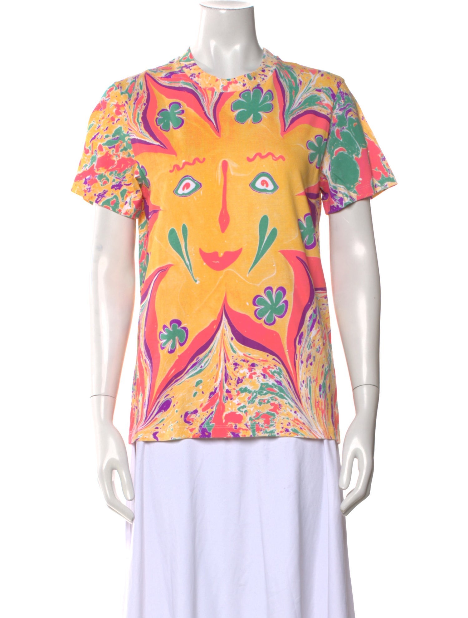 Stella McCartney Printed Crew Neck T-Shirt w/ Tags