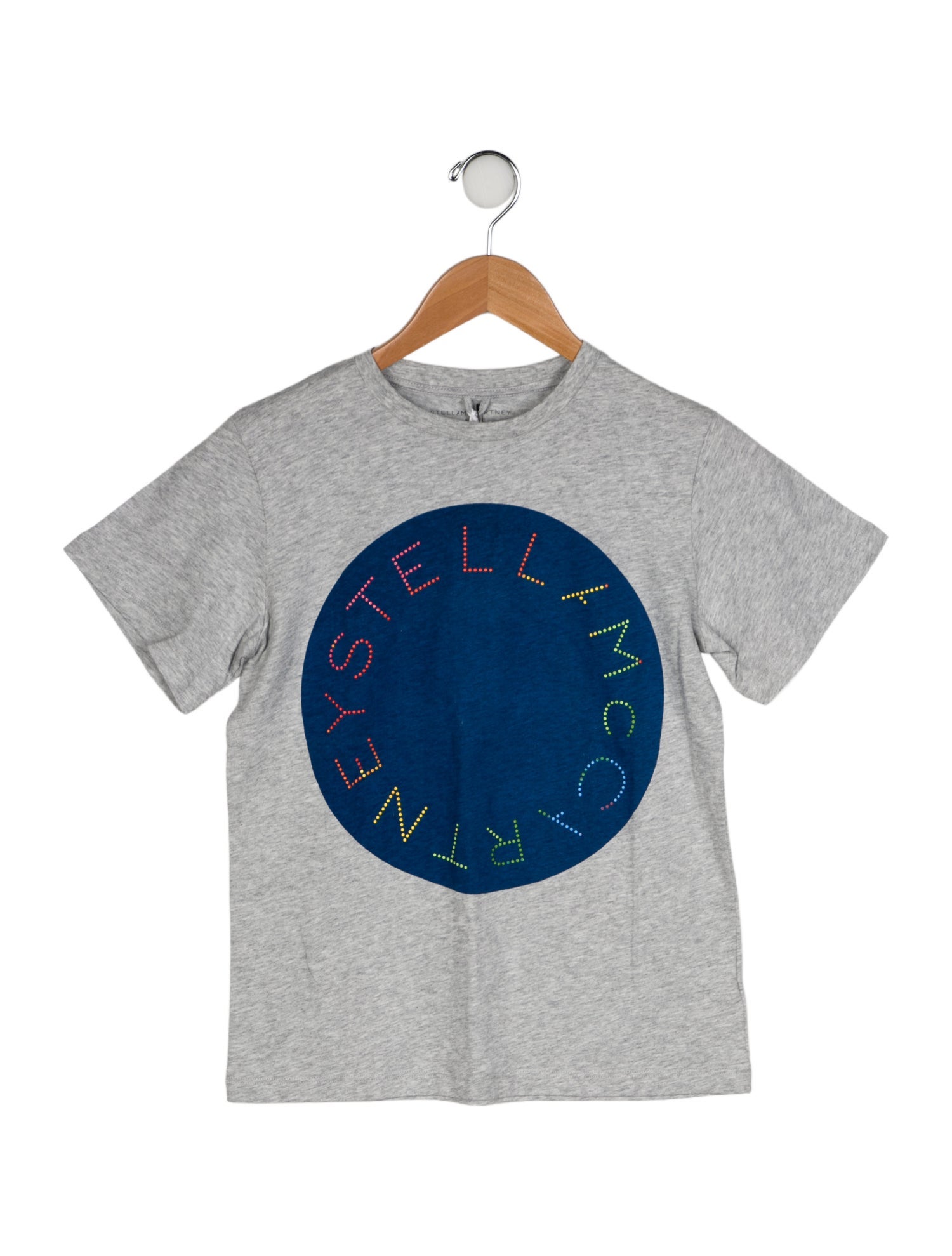 Stella McCartney Girls' Graphic Printed Short Sleeve Top w/Tags