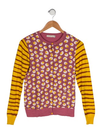 Stella McCartney Girls' Patterned Woven Cardigan