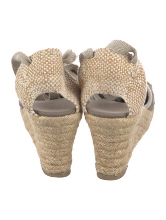 Stella McCartney Canvas Lasercut Accents Pumps