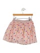 Stella McCartney Girls Ruffle Mesh Star Pattern Skirt