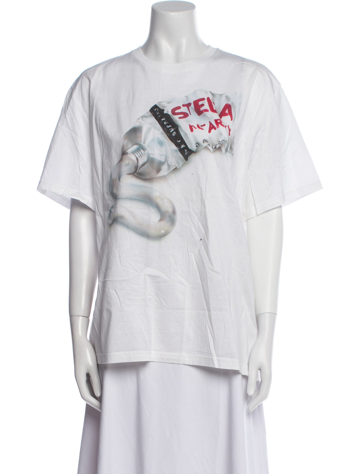 Stella McCartney Graphic Print Crew Neck T-Shirt