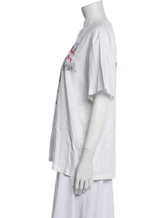 Stella McCartney Graphic Print Crew Neck T-Shirt