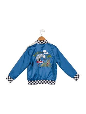 Stella McCartney Kids' Embroidered Bomber Jacket