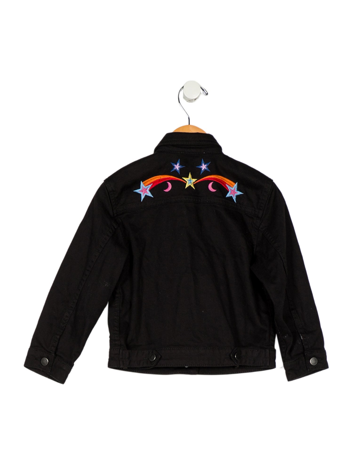 Stella McCartney toddler girls' black multicolored jacket