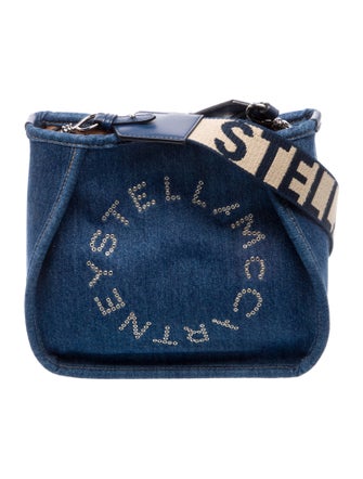 Stella McCartney Denim Messenger Bag