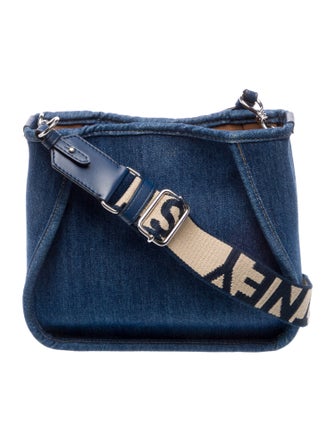 Stella McCartney Denim Messenger Bag