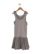 Stella McCartney Solid Sleeveless Dress