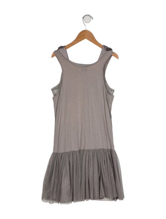Stella McCartney Solid Sleeveless Dress