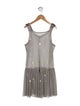 Stella McCartney Solid Sleeveless Dress