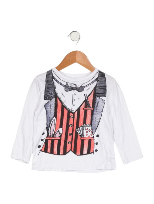 Stella McCartney Boys' Graphic Long Sleeve Shirt