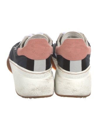Stella McCartney Nylon Colorblock Pattern Sneakers