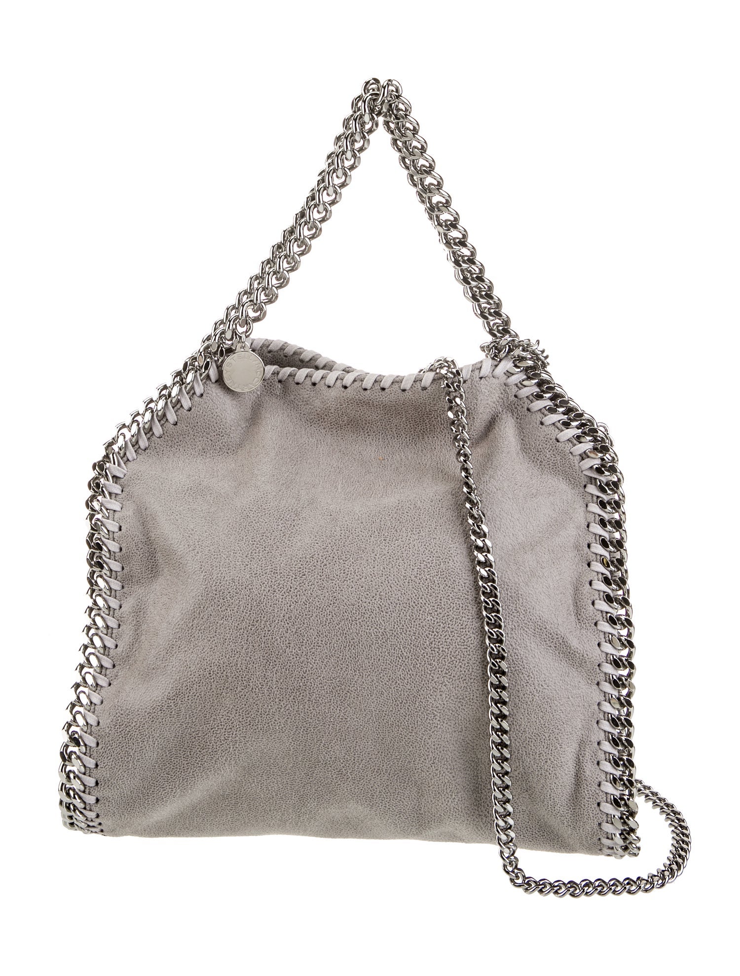 Stella McCartney Vegetarian Suede Top Handle Bag