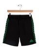 Stella McCartney kid boys' black and green shorts