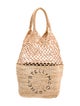 Stella McCartney Raffia Top Handle Bag