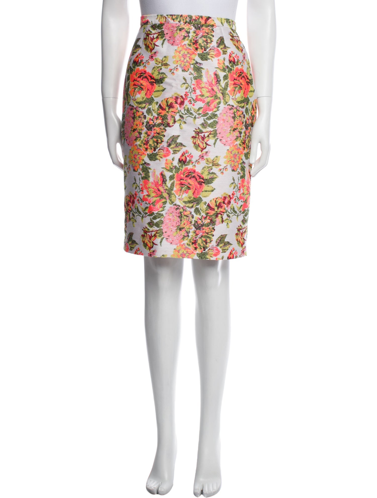 Stella McCartney Floral Print Knee-Length Skirt