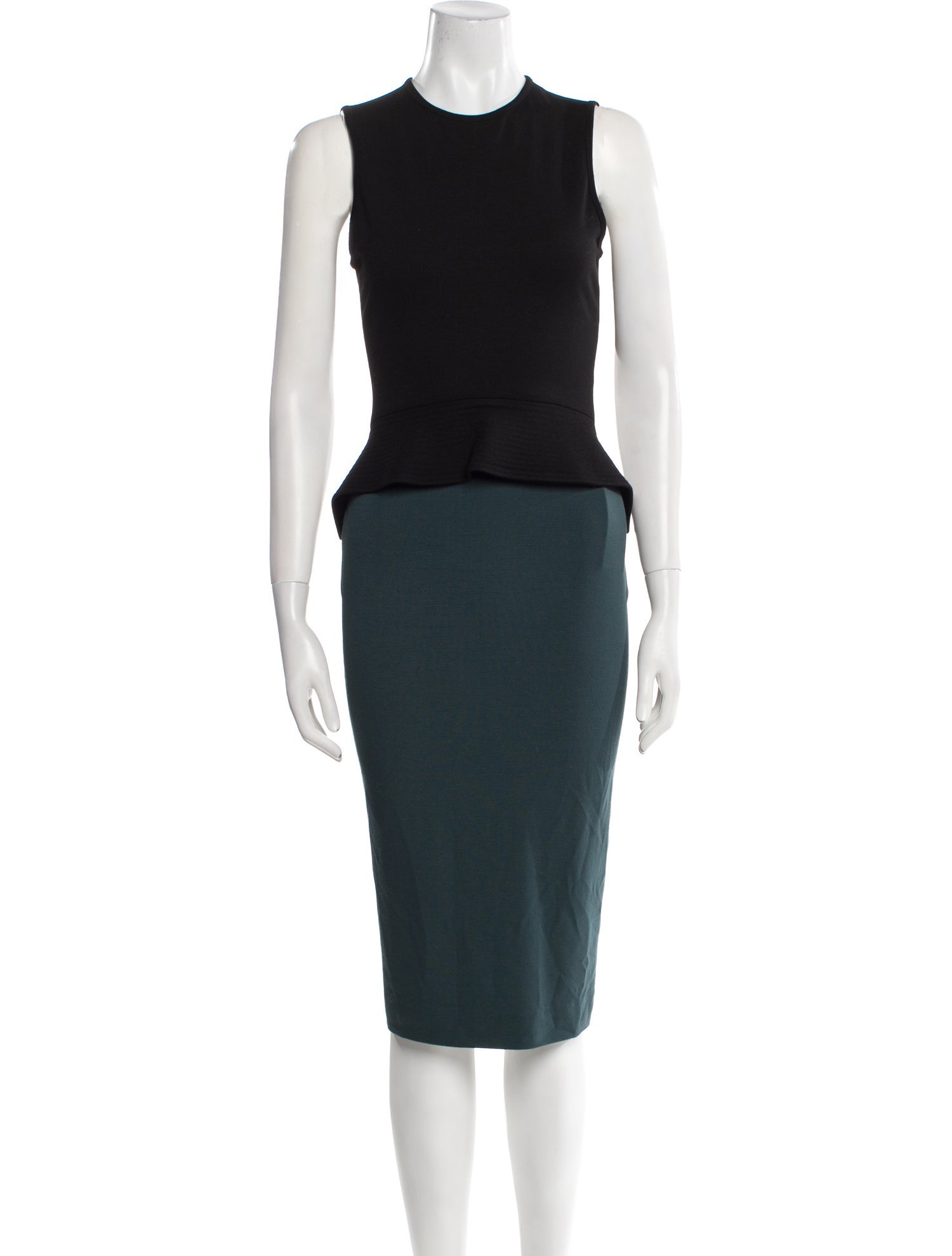 Stella McCartney Crew Neck Midi Length Dress